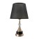 Martha table lamp E27 40W Black-gold 22x22x40 cm Risalux