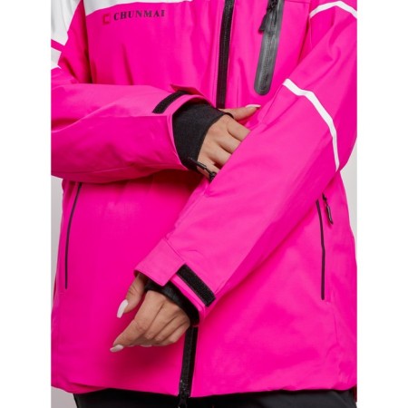 Ski costume is women's winter, size 48, pink color-12