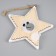 Christmas tree toy "Santa Claus", from batteries, glow warm white