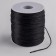 Nylon cord on the bobin d = 1 mm l = 100 m, black color