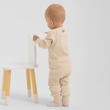 Combineson children's minku, color light beige, height 68-74 cm-4