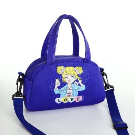 Bag Devichol, 21*8*13.5, lightning departure, string reg, purple