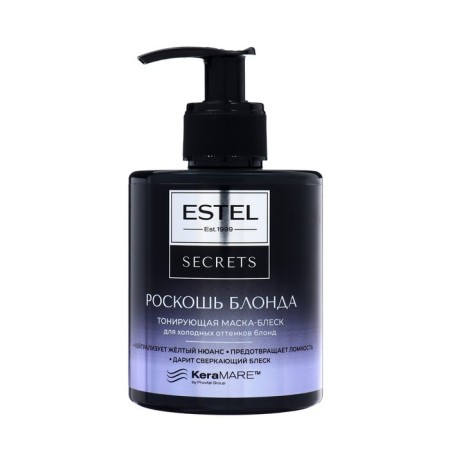 Estel Secrets tinting Mask for cold shades Blond, 275 ml