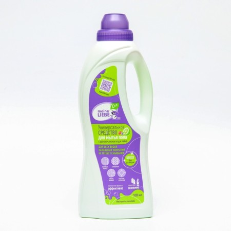 A universal meine LieBe floor washing, with the aroma of forest berries and lime, 1000 ml