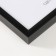Photo frame plastic LIDA 30x30 cm black (plastic screen)