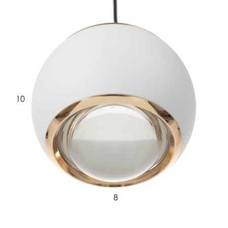 Bayerlux lamp "bosom" 1xLED 12W white 9.5x9.5x8-200 cm-5