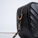 Bag Cross-Bodi with a zipper, external pocket, black color