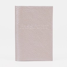 Cover for passport, color pearl