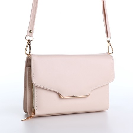 Women's bag with lightning, white color-3