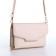 Women's bag with lightning, white color