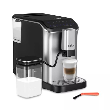 Kofemashin KitFort KT-7166, automatic, 1350 W, 1.5 l, silver-black-9