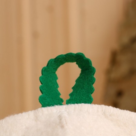 Bath Hat "Goddess" 100% wool-2