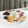 Glass stand for the cake rotating shares "Fruit ice", D = 32 cm ㅤ