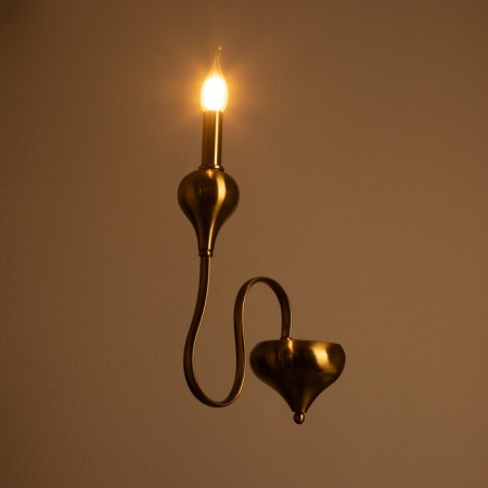 Bra "Bergamo" 1he14 40W bronze 23x14x37 cm-2