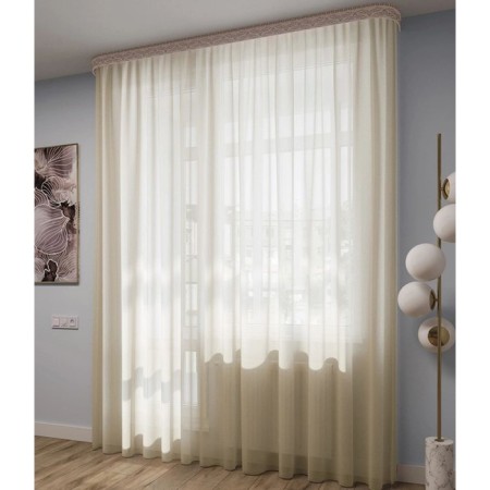 Tulle "VULAL", size 500x280 cm, milk color