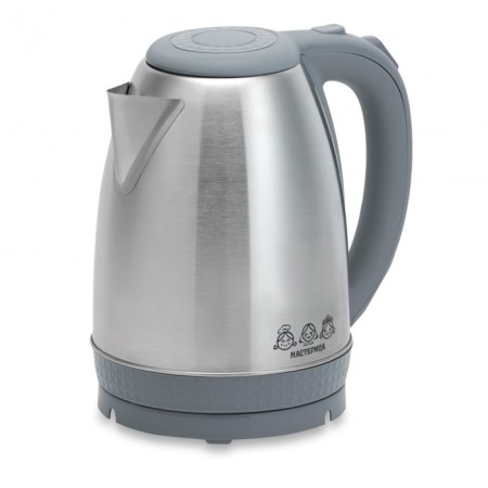 Electric kettle "Carcker EK-1801M", metal, 1.8l, 1500 watts, smoky color