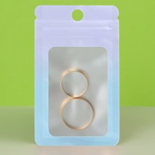 SIP-Lock package with a window, with Euroslot, gradient, 7 x 10 cm