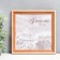 Photo frame pine С20 20x20 cm (plastic screen)