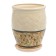 Flower pot "Ficus 2" Mosaic white mix 12l