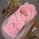 Kinderlitto “Muslin” discharge kit, 4 items, height 50-56 cm, bright pink color
