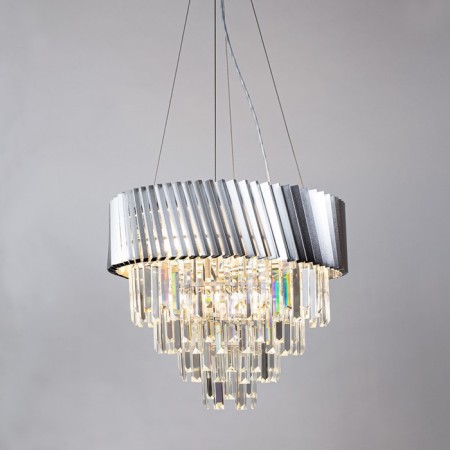 Muscida 38 cm chandelier, D 50 cm, 8x60W E14-1