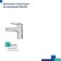 MILARDOCTIC ATLSBLCM10 bathtub mixer, pour 385 mm, chrome
