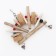Toy for birds with lufa and mineral stone, 20 x 15 cm