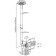 Broat Crocktein for TV UM890 Black 17 "-43" Max.30kg ceiling rotary rotary 102952