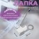 Foot for embroidery and machine darn, 5.3 × 3.9 × 1.4 cm