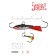 Balancir Lucky John Classic 3 + tee, 3 cm, color 12hrt blister