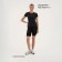 Women's T -shirt with inserts, basic, size XS (42), black color