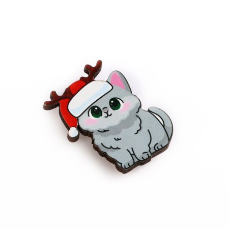 New Year's icon "Talisman for happiness", 3.9 x 4.5 cm-3