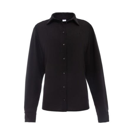 Women's shirt Minaku: Green Trend, Black Color, size 44-4