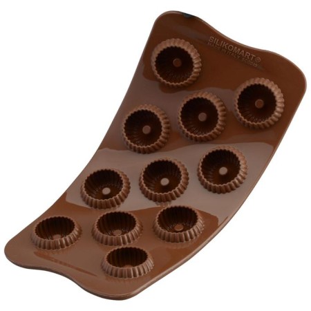 Form for the preparation of sweets Choco Crown 11 × 24 cm, silicone-5