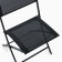 Sadovy stool folding, black, 56 x 45 x 80 cm
