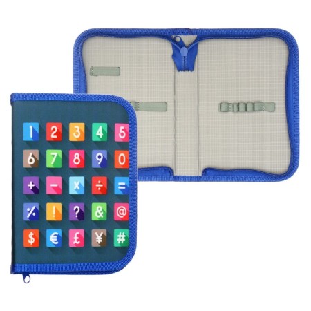 School Penal on Lightning, fabric 13 x 19.5 cm "Keyboard", 1 section