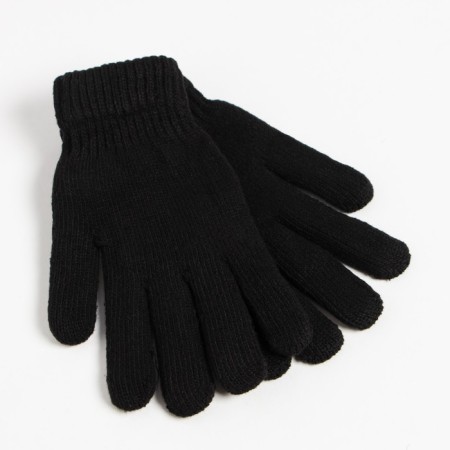 Male gloves double, mix color, size 8-9 (20-24)