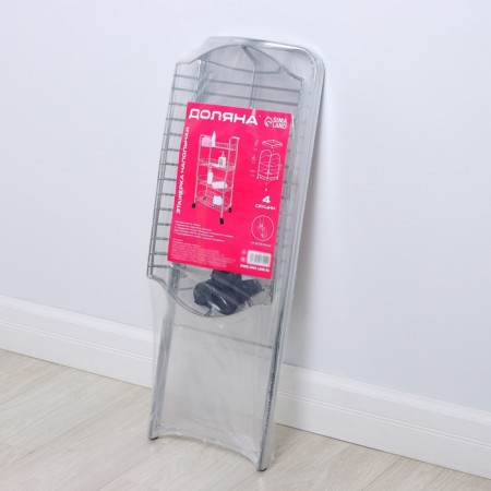 Floor of 4th sectional share, on wheels, 50 × 27 × 79 cm, color chromium-2
