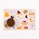 Rug for a bowl "Pigger" 43 x 28 cm "cat Joy"