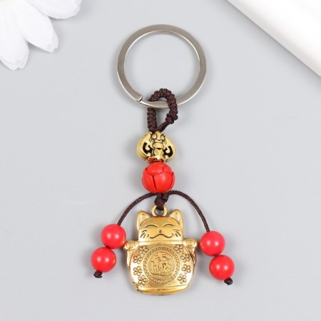 Suspension "Maneci-Neko" under gold 9x3x0.8 cm