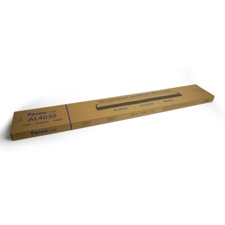 Line LED LED Feron AL4030, IP20, 54 W, 1200x200x40 mm, black color is black-6