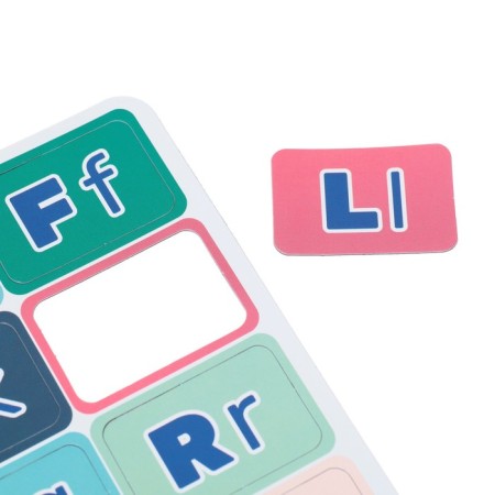Alphabet magnetic "English" 21x15 cm-1