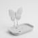 Soap dish on the suction cup "Butterfly", plastic, 13 × 11 × 9.5 cm, color mix