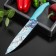 Kitchen knife with an anti -wagoning coating of the “epoxide” shares, a chef, a blade 20 cm