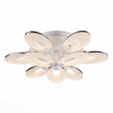 Ceiling Ceiling ST LUCE. SL900.502.09. Nosti. 9x13 W, LED, 3000K, 6824 LM, 75x75x20 cm, white color