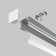 Aluminum profile LED Strip Alm005S-2M, 200x1.6x1.2 cm, silver color