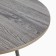 Coffee table "Standard", black ash, d = 650 mm
