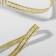 Brocade tape, 6 mm, 500 ± 1 m, gold color