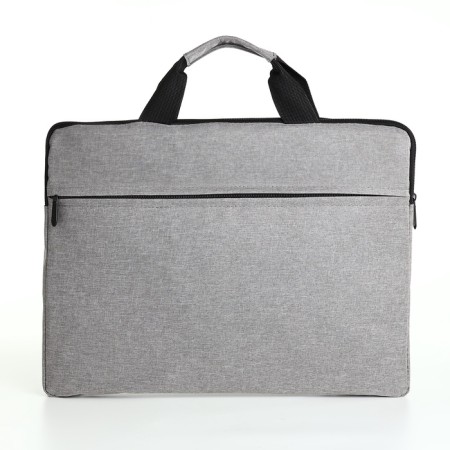Laptop bag, gray color-2