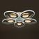 Causteen from the remote control 1911/5wt LED 160W Dimmer white 68x68x8.5 cm Bayerlux